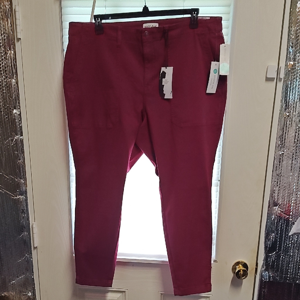 Studio Blue Sophia Skinny Utility Pocket Pants